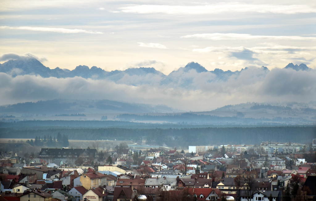Tatry wyłaniały się z chmur