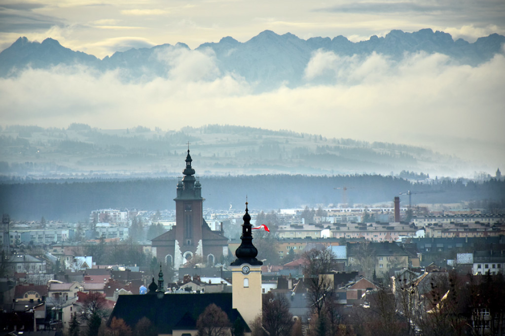 Tatry wyłaniały się z chmur