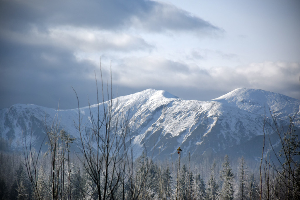 Tatry wyłaniały się z chmur