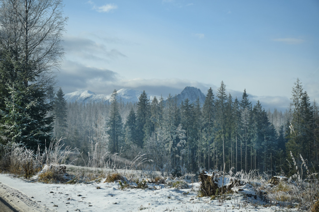 Tatry wyłaniały się z chmur