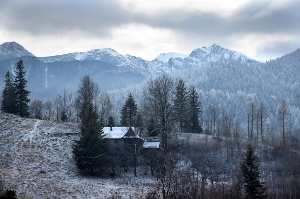 Tatry wyłaniały się z chmur