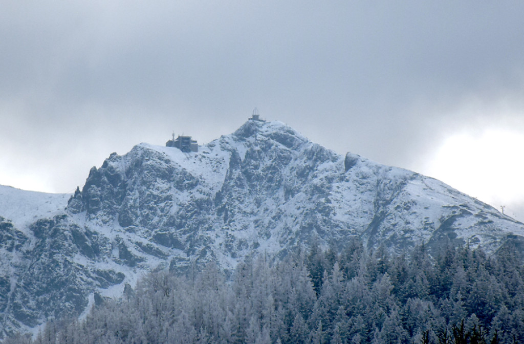 Tatry wyłaniały się z chmur