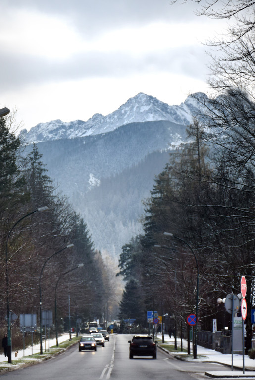 Tatry wyłaniały się z chmur