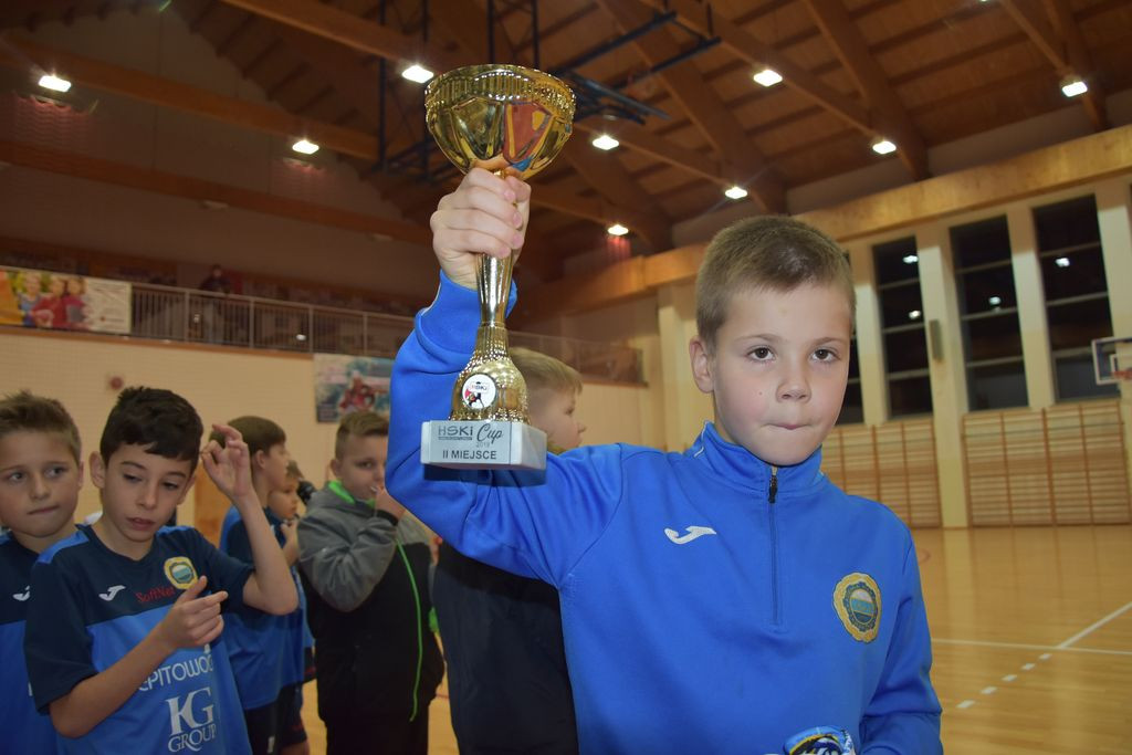 Sokoliki z pucharem wójta
