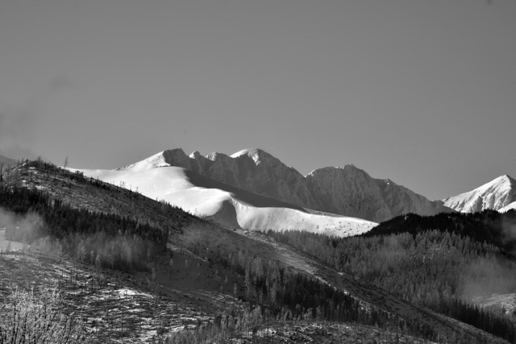 Tatry w biało-czarnej odsłonie