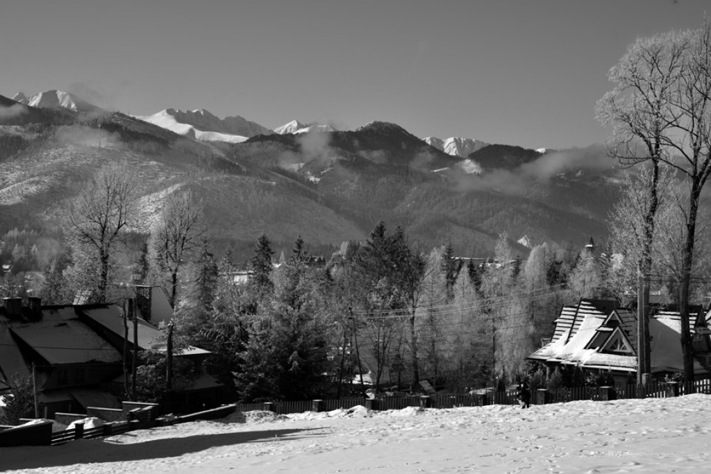 Tatry w biało-czarnej odsłonie