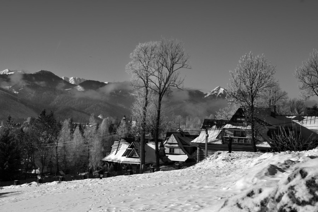 Tatry w biało-czarnej odsłonie
