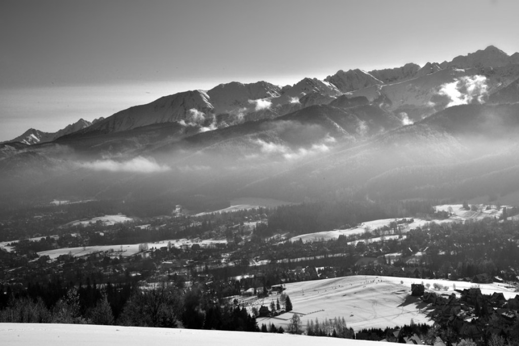 Tatry w biało-czarnej odsłonie