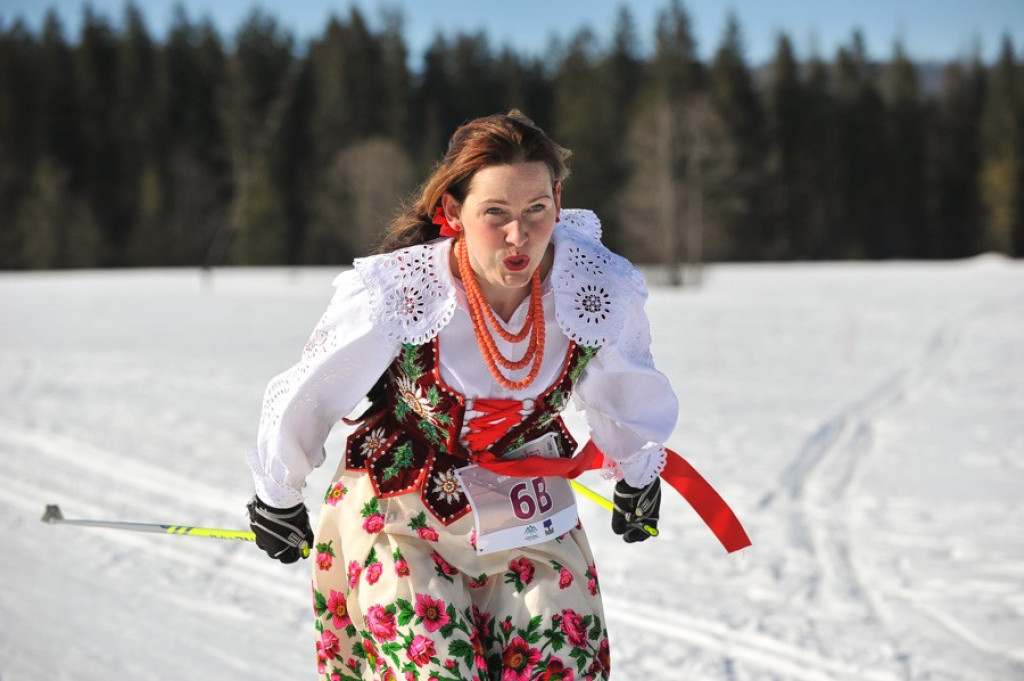 Zakochani narciarze na Chotarzu