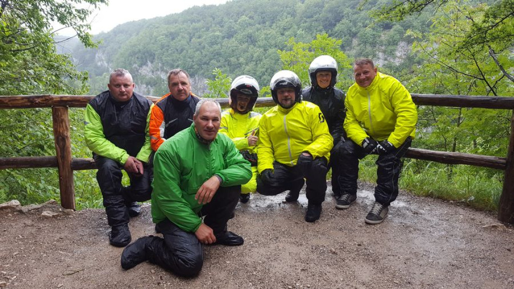 Kobieta na motocyklu