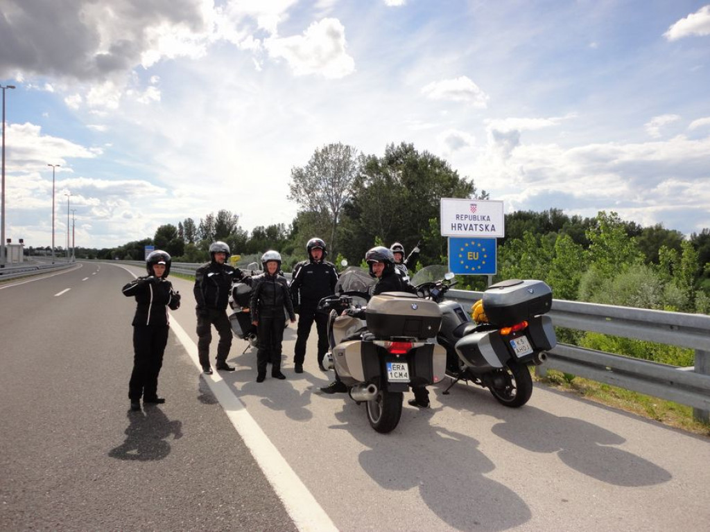Kobieta na motocyklu