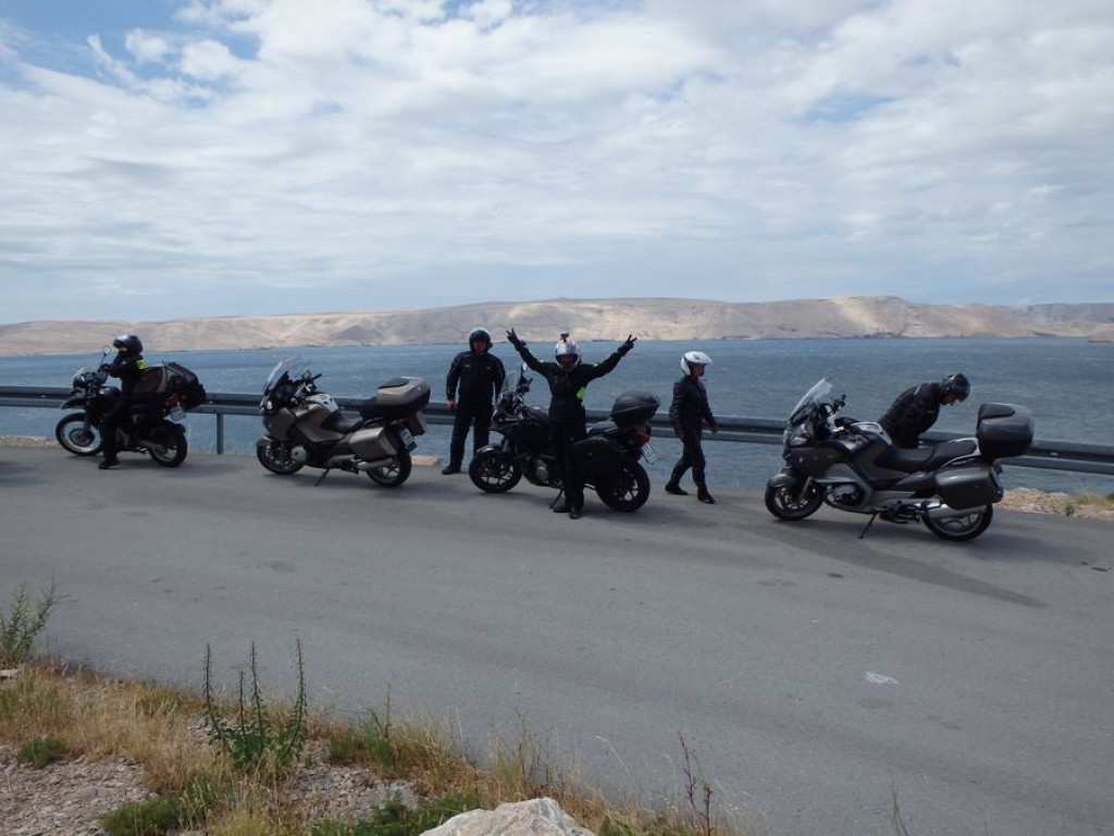 Kobieta na motocyklu