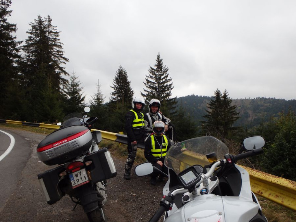 Kobieta na motocyklu