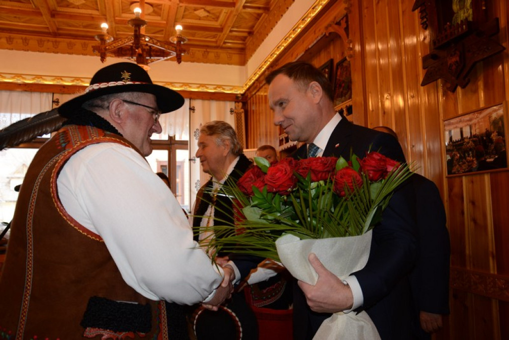 Prezydent z góralskimi korzeniami