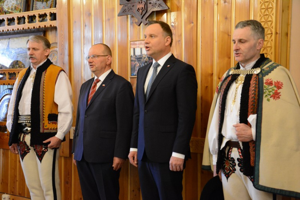 Prezydent z góralskimi korzeniami