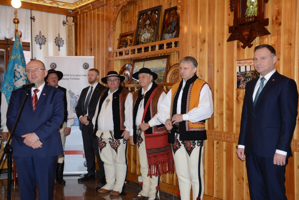Prezydent z góralskimi korzeniami