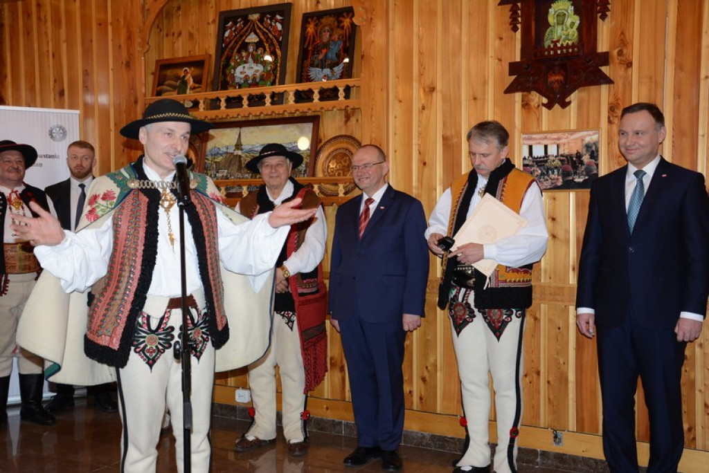 Prezydent z góralskimi korzeniami