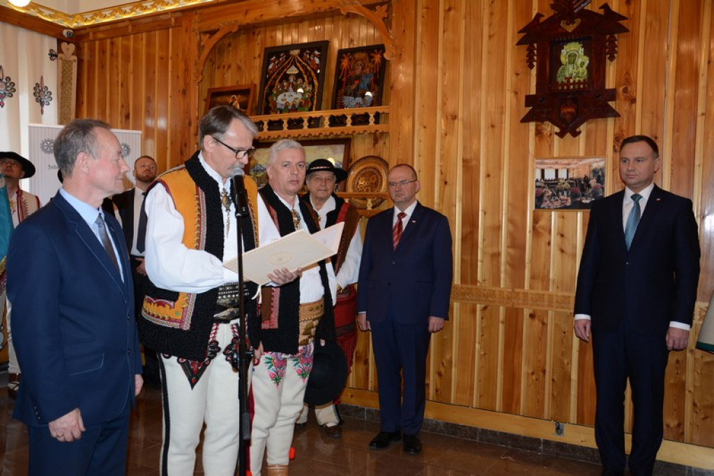 Prezydent z góralskimi korzeniami