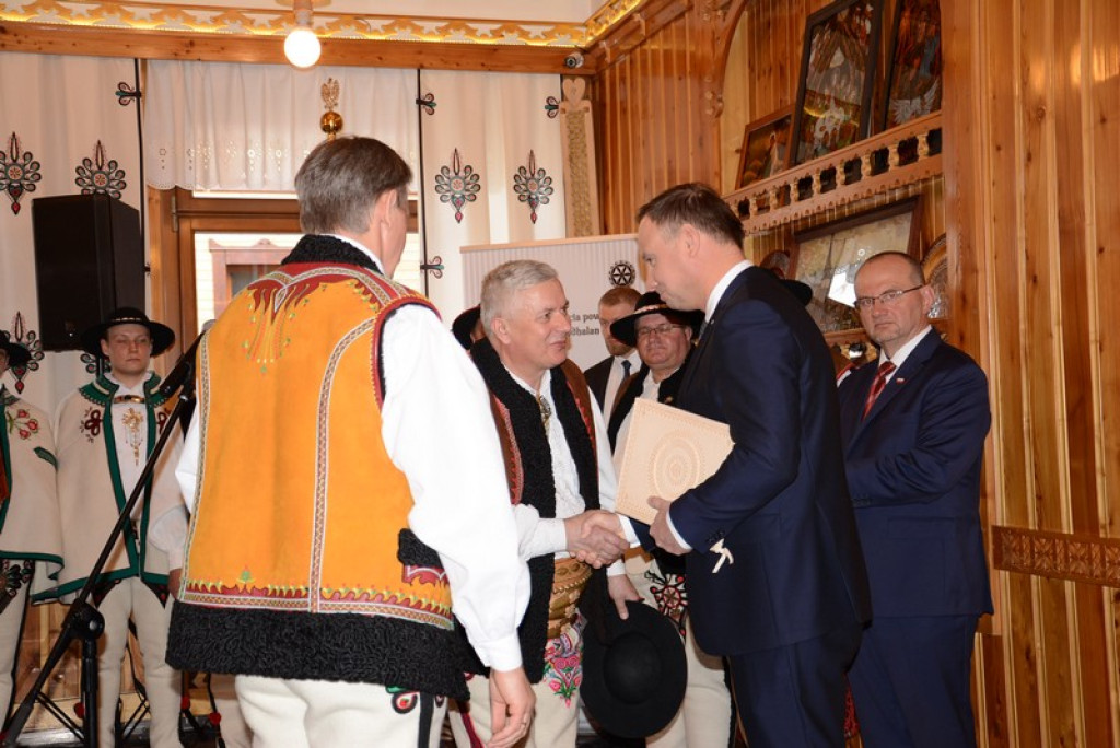 Prezydent z góralskimi korzeniami
