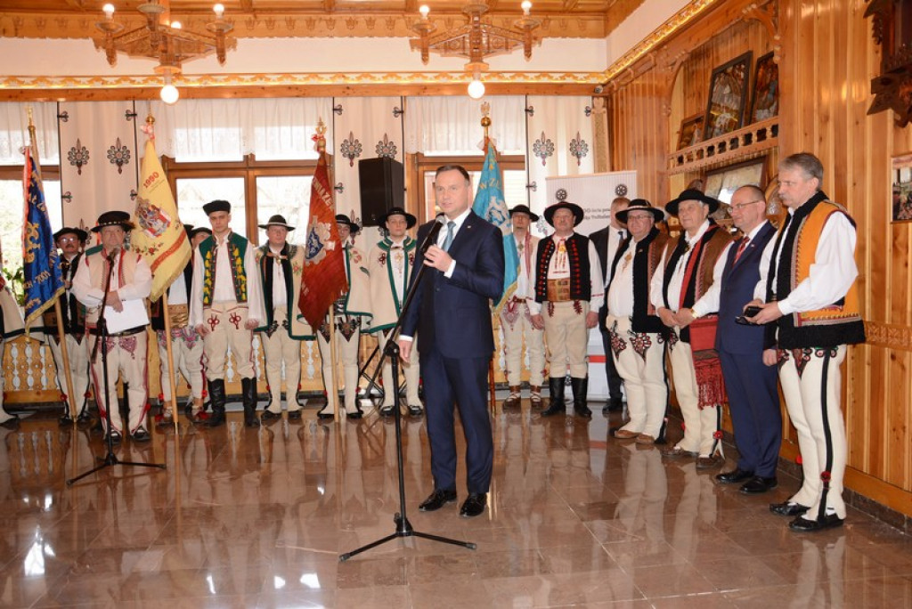Prezydent z góralskimi korzeniami