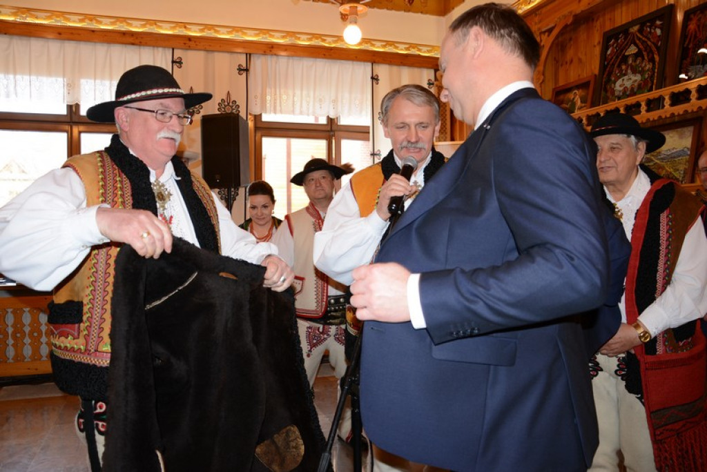Prezydent z góralskimi korzeniami