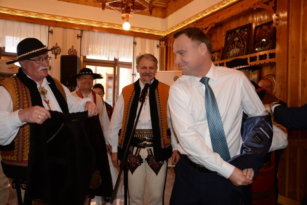 Prezydent z góralskimi korzeniami