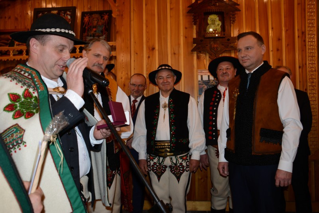 Prezydent z góralskimi korzeniami