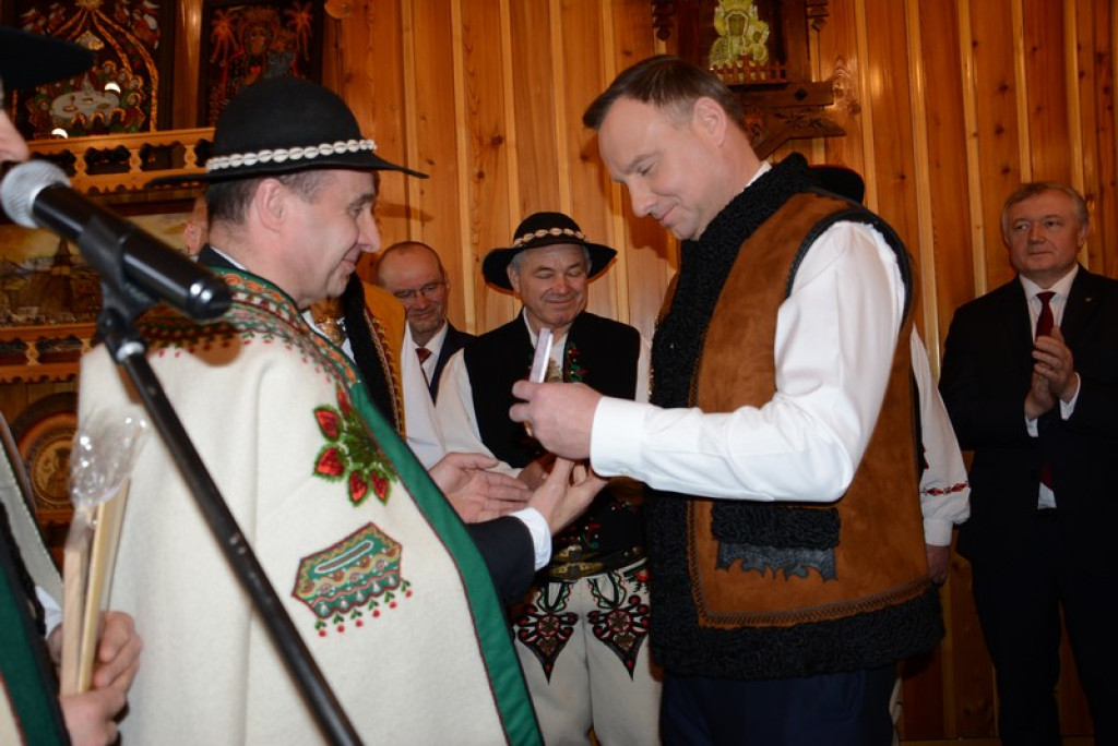 Prezydent z góralskimi korzeniami