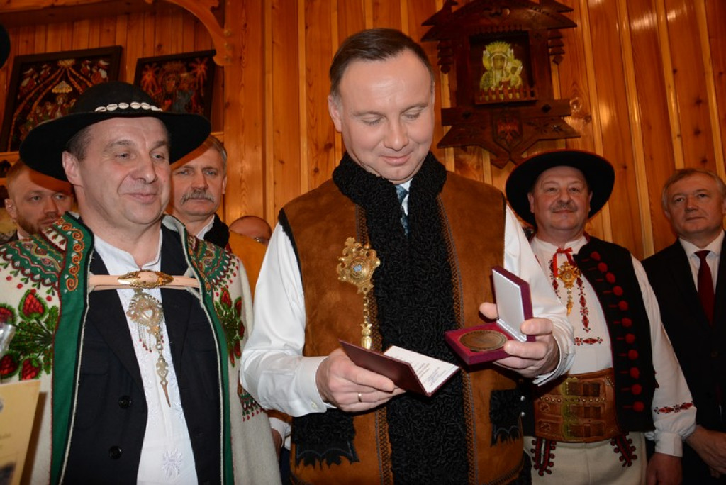 Prezydent z góralskimi korzeniami