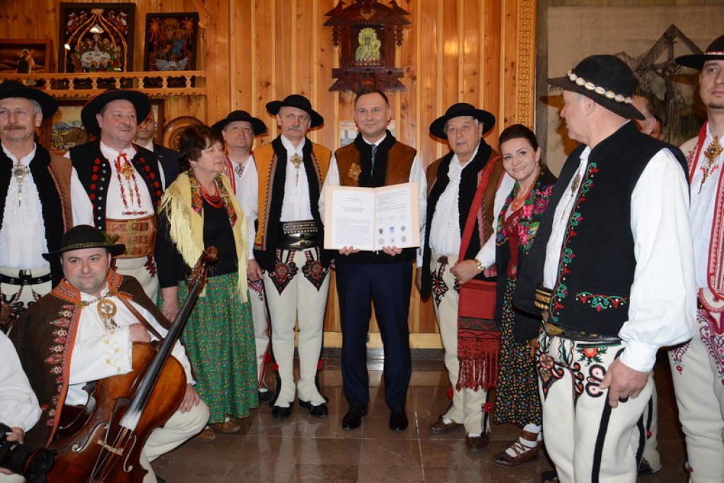 Prezydent z góralskimi korzeniami