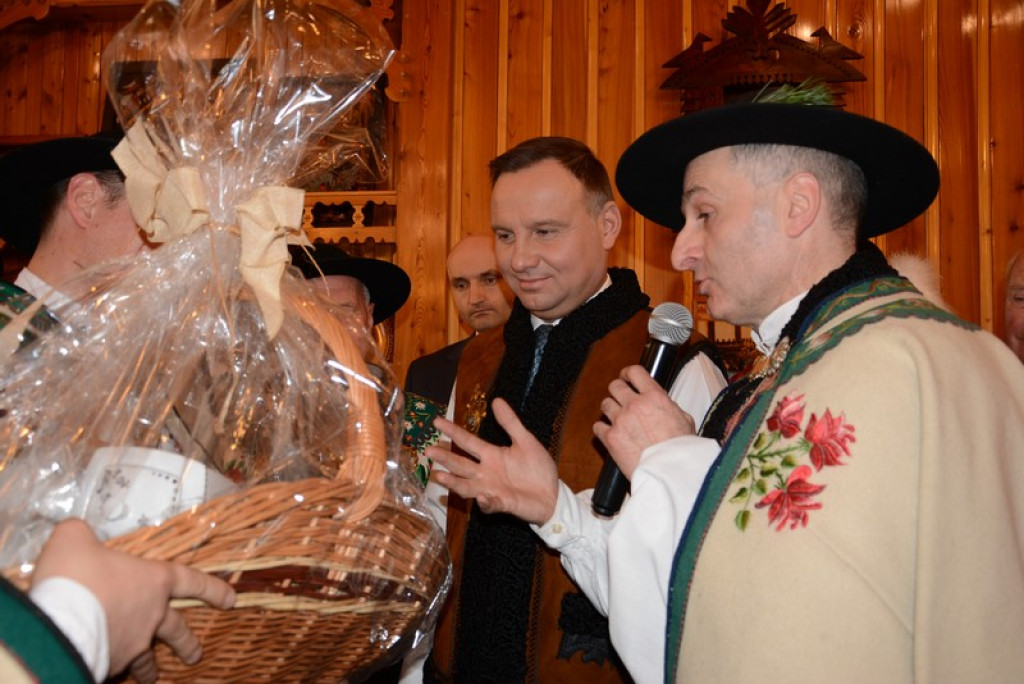 Prezydent z góralskimi korzeniami