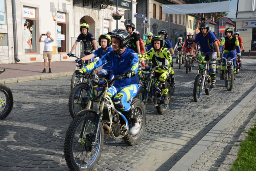 Parada motocykli przejechała ulicami Nowego Targu