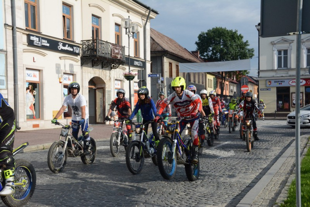 Parada motocykli przejechała ulicami Nowego Targu