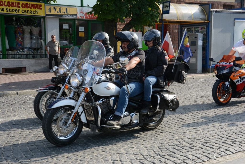 Parada motocykli przejechała ulicami Nowego Targu