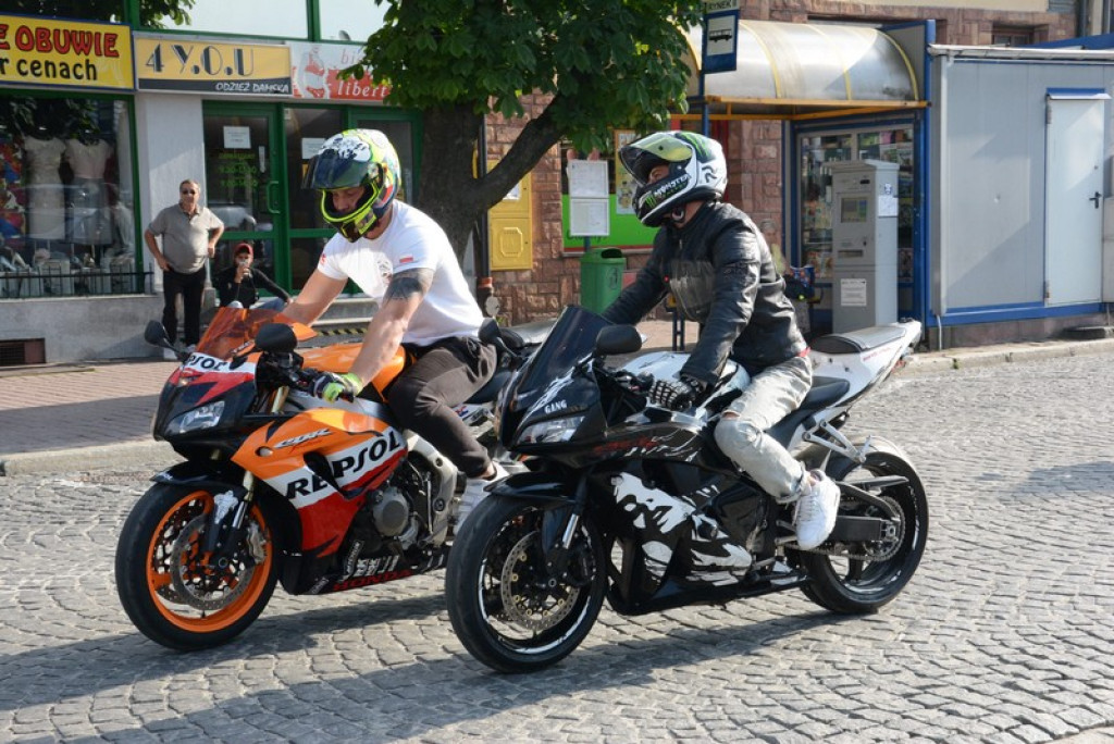 Parada motocykli przejechała ulicami Nowego Targu