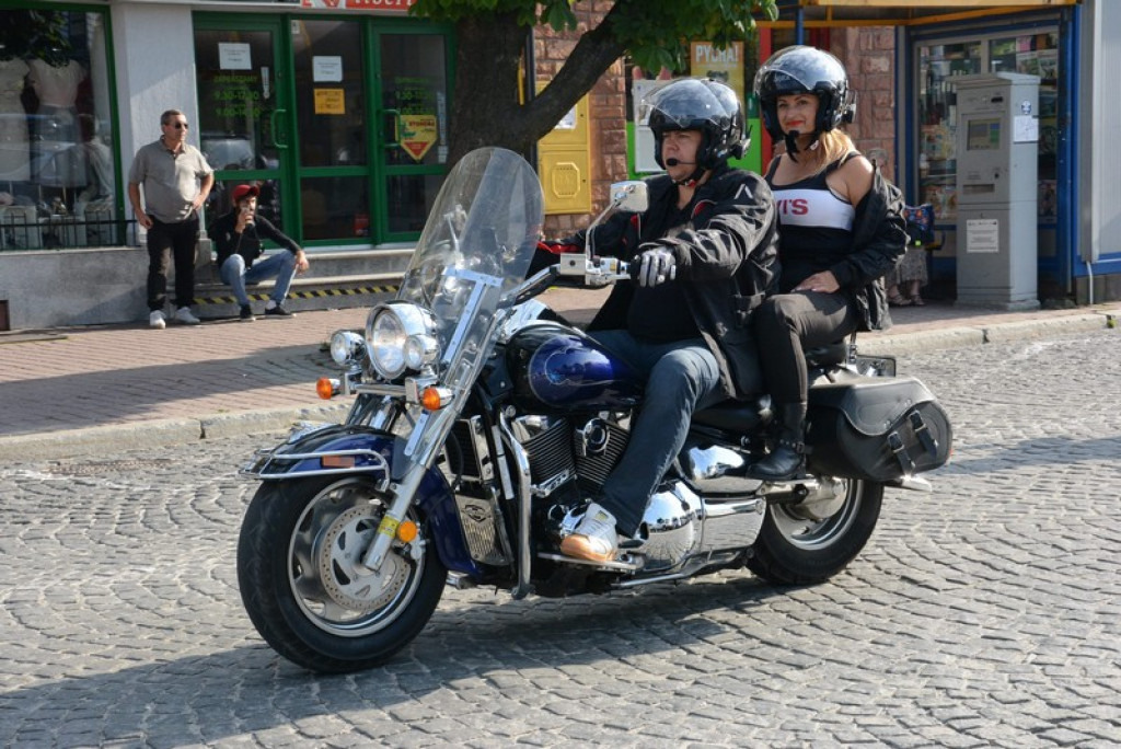Parada motocykli przejechała ulicami Nowego Targu