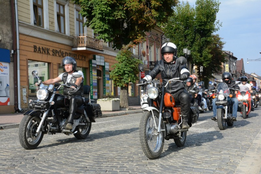 Parada motocykli przejechała ulicami Nowego Targu