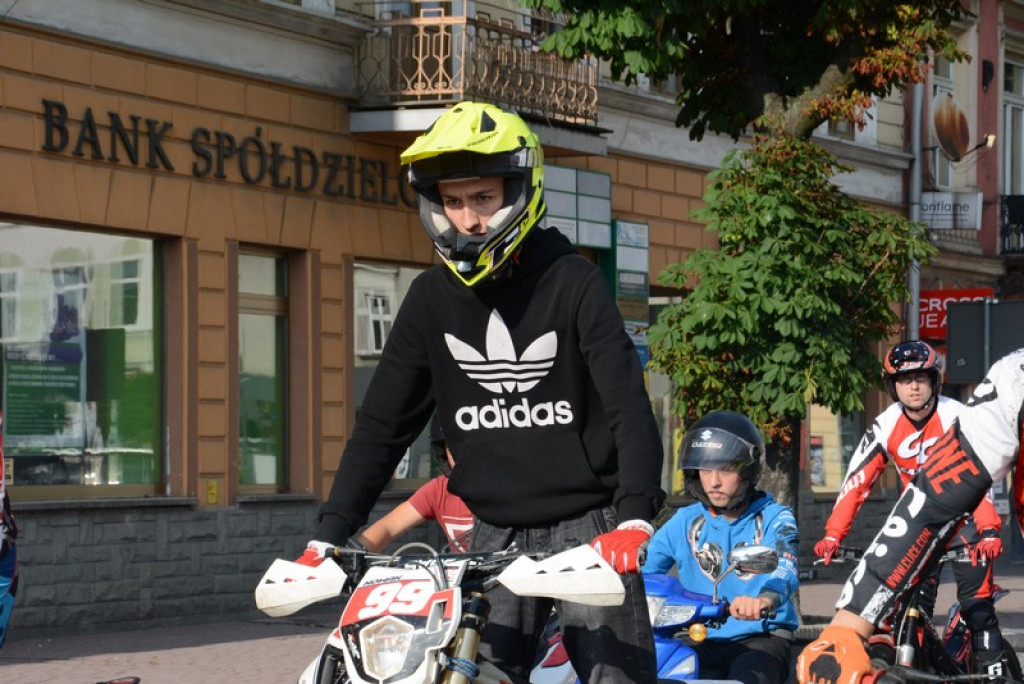 Parada motocykli przejechała ulicami Nowego Targu