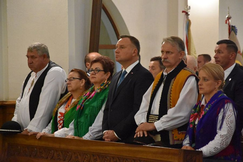 Prezydent Andrzej Duda w Nowym Targu
