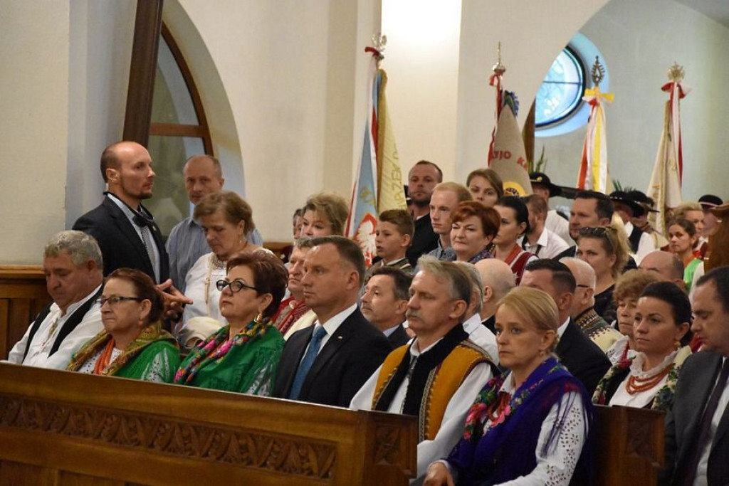 Prezydent Andrzej Duda w Nowym Targu
