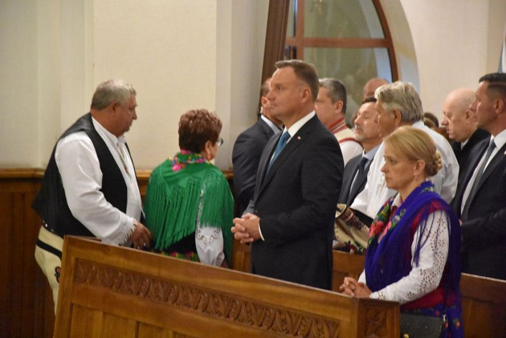 Prezydent Andrzej Duda w Nowym Targu