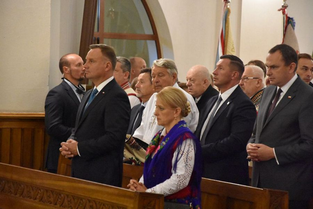 Prezydent Andrzej Duda w Nowym Targu