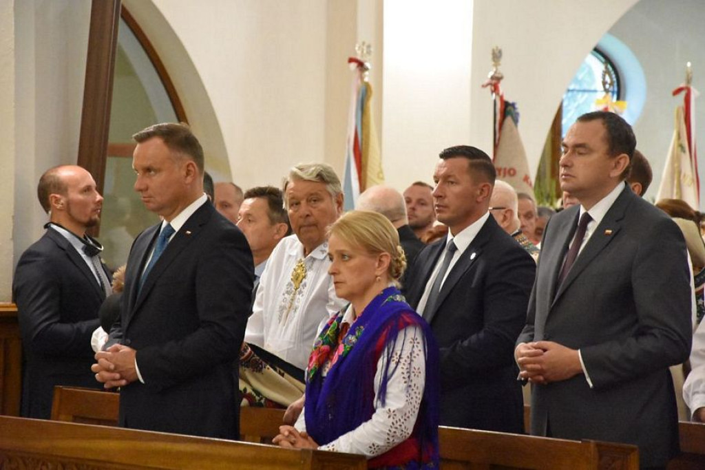 Prezydent Andrzej Duda w Nowym Targu