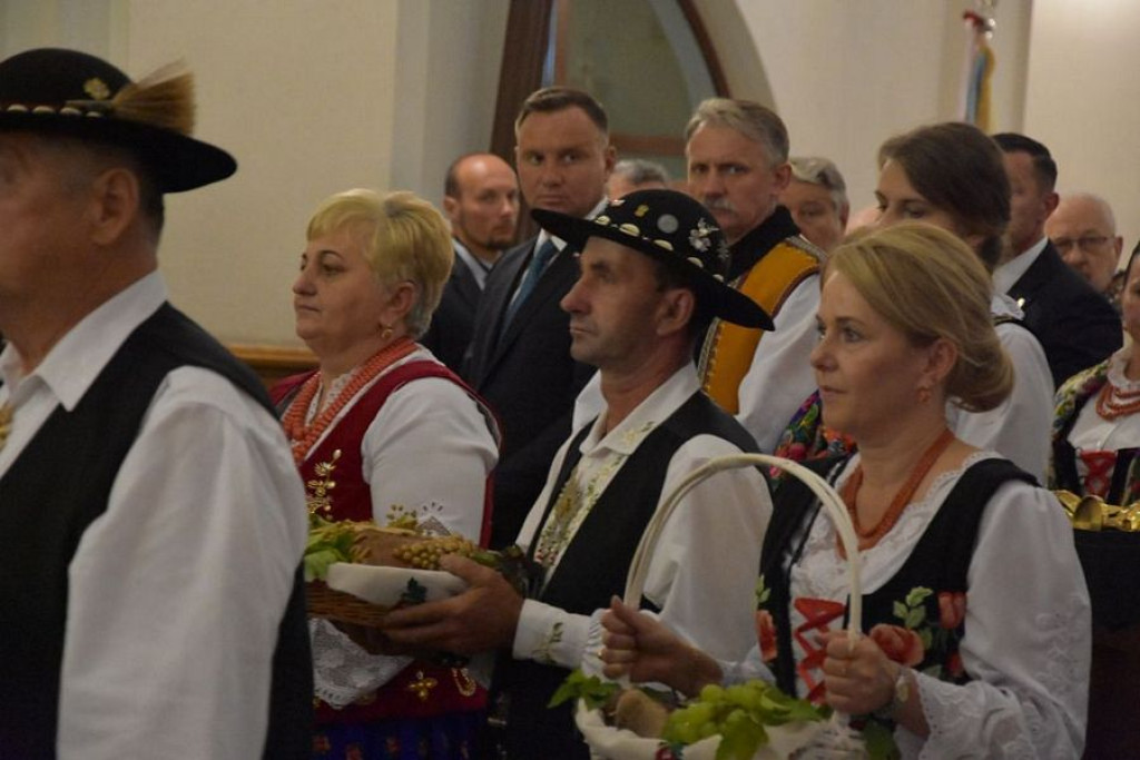 Prezydent Andrzej Duda w Nowym Targu