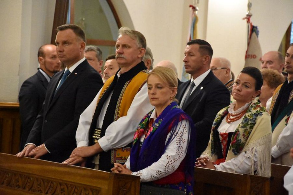 Prezydent Andrzej Duda w Nowym Targu