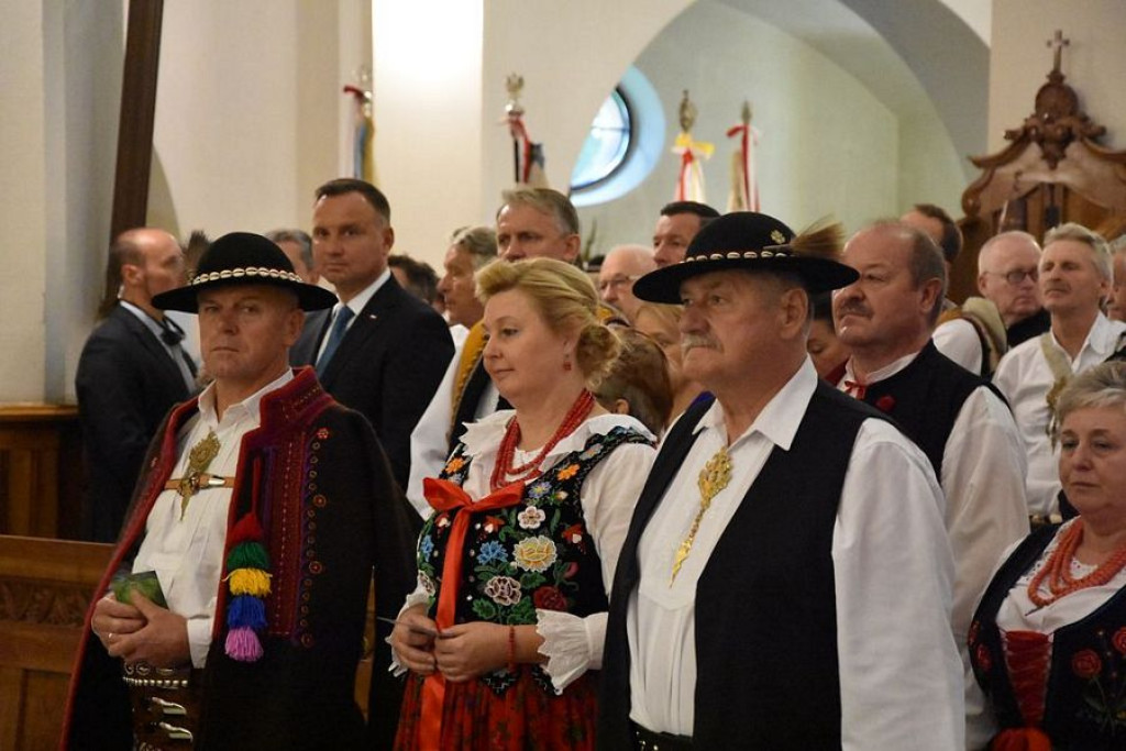 Prezydent Andrzej Duda w Nowym Targu