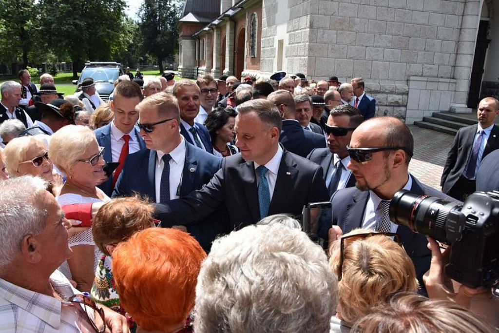 Prezydent Andrzej Duda w Nowym Targu