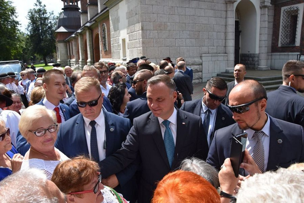 Prezydent Andrzej Duda w Nowym Targu