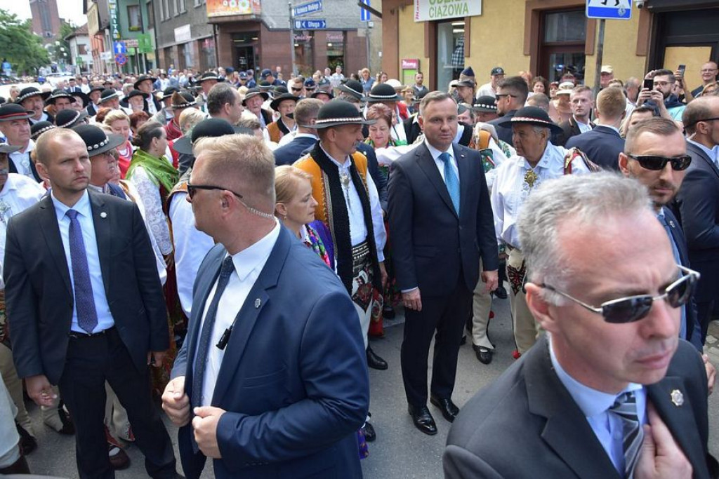 Prezydent Andrzej Duda w Nowym Targu