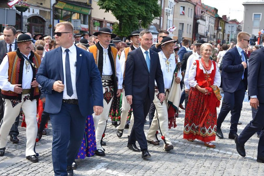 Prezydent Andrzej Duda w Nowym Targu